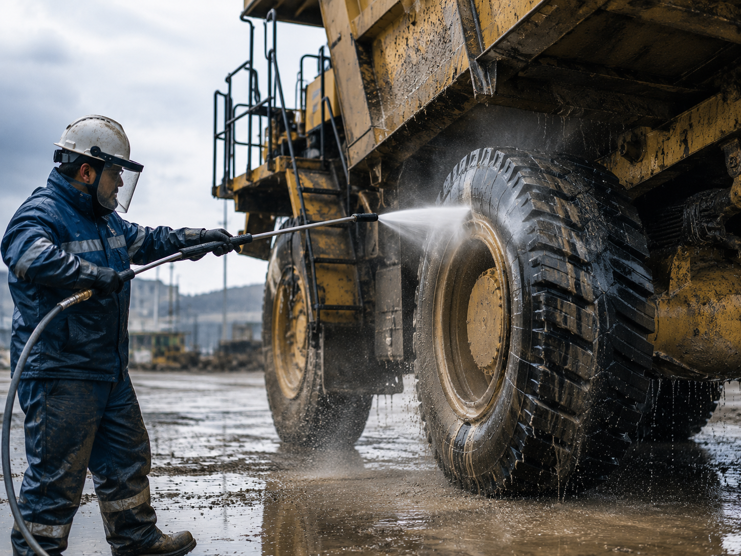 Heavy Duty Industrial Pump Yard